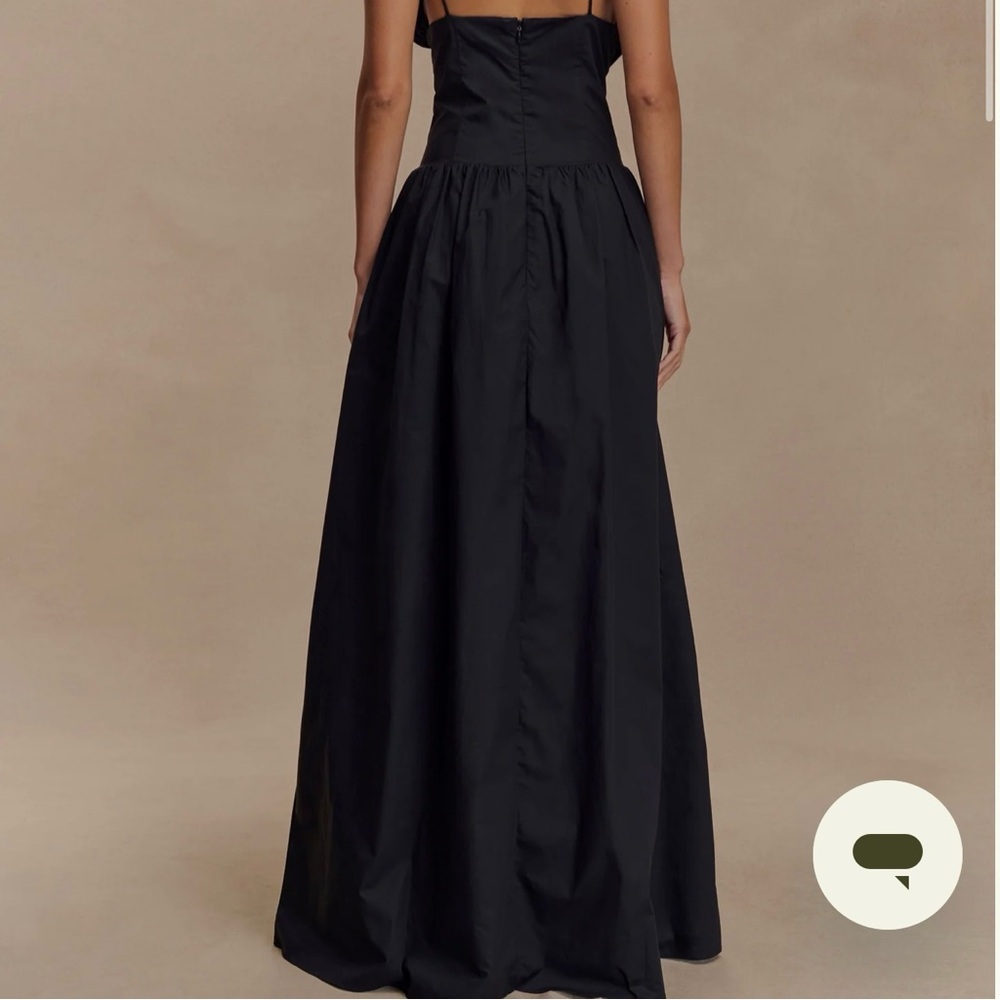 Meshki Black Strapless Gown - Picture 2 of 4